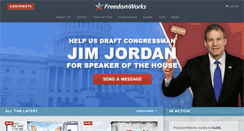 Desktop Screenshot of freedomworks.org